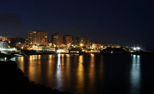Piazza Europa Notte