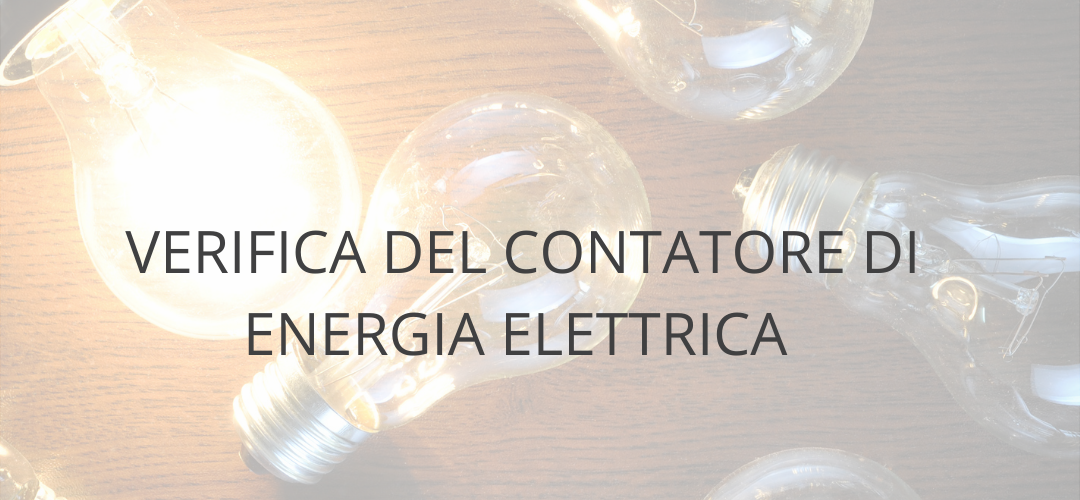 verifica contatore energia